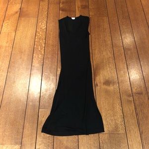 Black Dress - Tight Fit - Slit